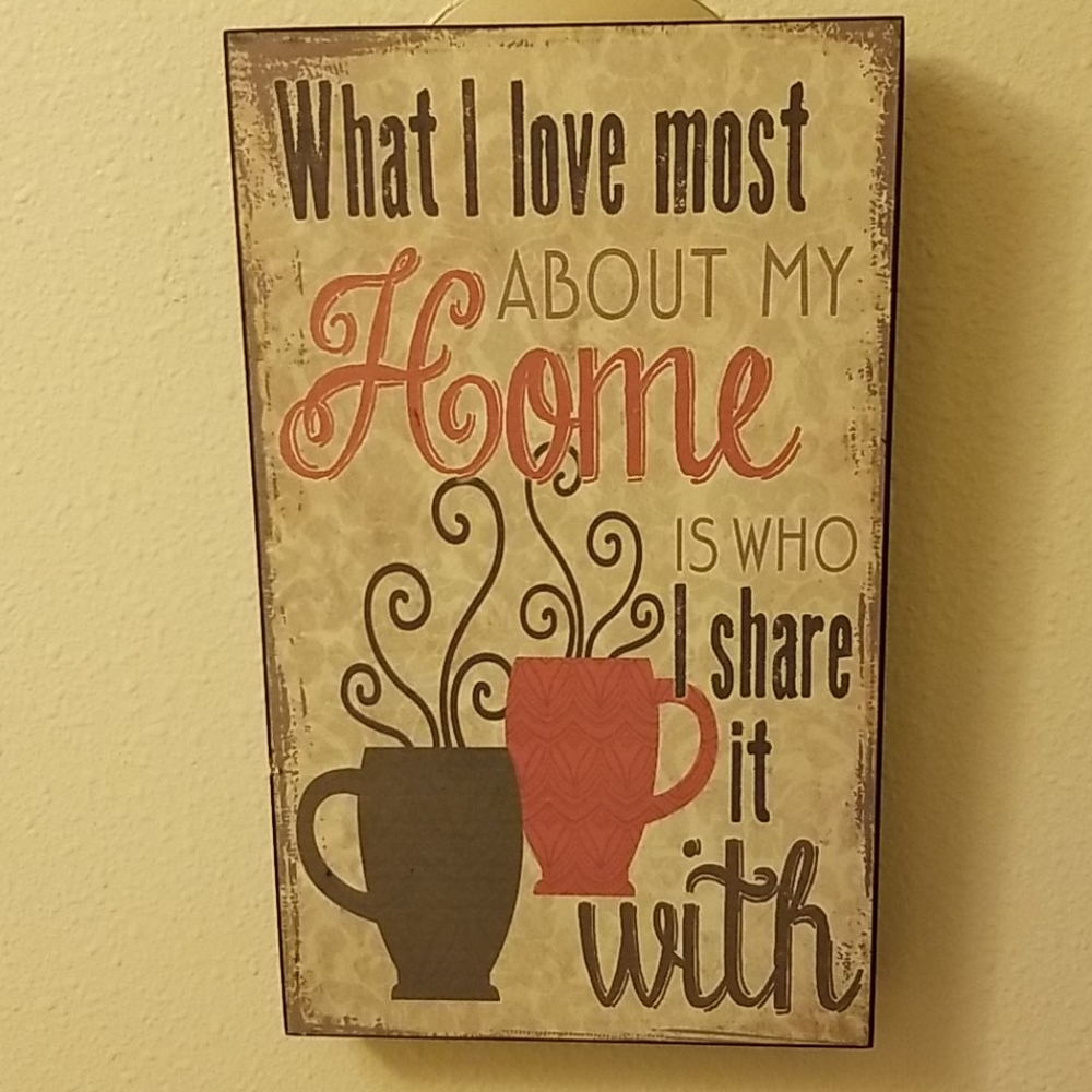 Decorative Wood Sign